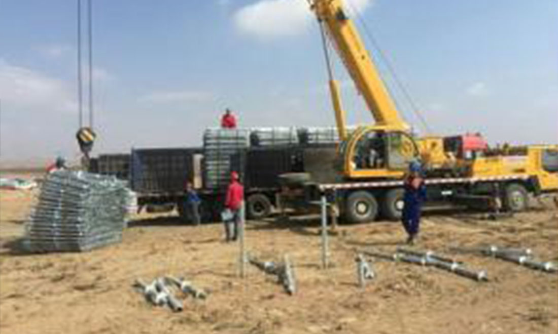 Ningxia zhongning Shouting water project