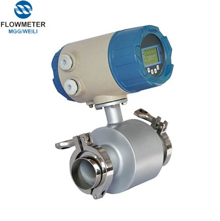 Stainless Steel Flow Meter Food Industry